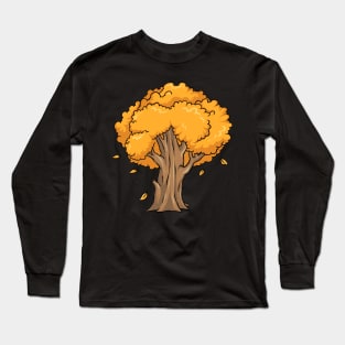 Tree - Autumn Tree Long Sleeve T-Shirt